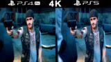 Days Gone PS5 Vs PS4 Pro Gameplay Graphics Comparison 4K Ultra HD Game [12 Minute Gameplay]