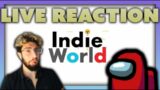 NINTENDO INDIE WORLD SHOWCASE – LIVE REACTION (SPELUNKY 2, SILKSONG ISN'T REAL & AMONG US?!)