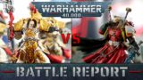 Warhammer 40k Battle Report: *NEW CODEX* Blood Angels Vs Custodes 2000pts