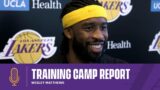 Wesley Matthews gives his impressions of THT's performance last night | Lakers Training Camp