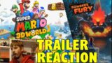 NEW Trailer for Super Mario 3D World + Bowser's Fury REACTION!!!
