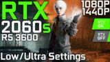 The Medium | RTX 2060 Super + Ryzen 5 3600 | Low vs. Ultra Settings (RTX ON/OFF) | 1080p 1440p