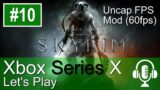 Skyrim Xbox Series X Gameplay (Let's Play #10) – Uncap Mod 60FPS