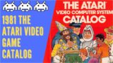 1981 Atari Console & Video Games Catalog – 1980's Retro Gaming