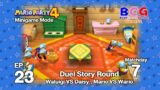 Mario Party 4 SS2 Minigame Mode EP 23 – Duel Round Match 7 Waluigi VS Daisy , Mario VS Wario