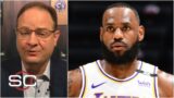 LeBron James out the next two games for Lakers due to ankle discomfort | SportsCenter