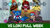 Front Boyfriend! | Vs Loki full week Friday Night Funkin Mod Showcase (HARD)