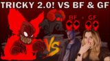 TRICKY 2.0 VS. BOYFRIEND & GIRLFRIEND! | Friday Night Funkin'