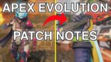Apex Legends Evolution Patch Notes (Rampart BUFF, Octane Nerf, and Tap Strafing changes)