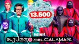 EL JUEGO DEL CALAMAR EN FORTNITE (13.500 PAVOS en Juego)