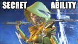 so ASH has a secret ability in apex legends..