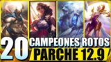 CAMPEONES MUY ROTOS Parche12.9 League Of Legends