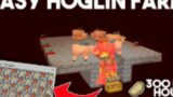 EASY HOGLIN FOOD/LEATHER FARM IN MINECRAFT MCPE, BEDROCK AND JAVA EDITION| MTS GAMING