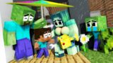 Monster School : Baby Zombie Can't Stop Crying – Sad Story – Minecraft Animation