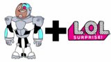 FNF Cyborg + LOL Surprise = ??? | Friday Night Funkin' Animation | Guys Look A Birdie