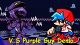 Friday Night Funkin': V.S Purple Guy Full Week Demo [FNF Mod/HARD/FNAF]