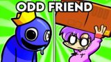 FNF ODD FRIEND BUT LANKYBOX SINGS IT! (INSANE RAINBOW FRIENDS MOD AND MORE!)