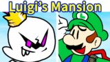 Friday Night Funkin': Luigi's Mansion: Poltergust Parade [FNF Mod]