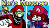Friday Night Funkin' VS Mario's Monday Night Massacre FULL WEEK (FNF Mod) (MARIO 85'/MX /Mario.EXE)