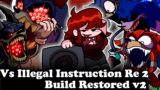 FNF | Vs Illegal Instruction Revision V2 – Build Restored V2 | Mods/Hard/Gameplay |